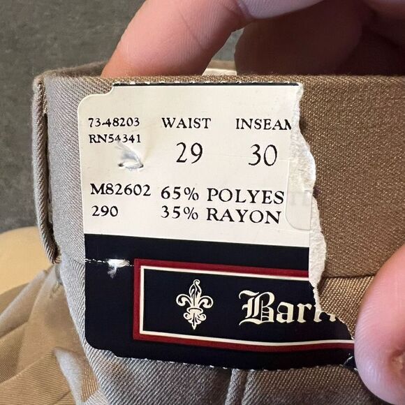 Barrington men’s dress pants size 29 x 30“ - Picture 5 of 6